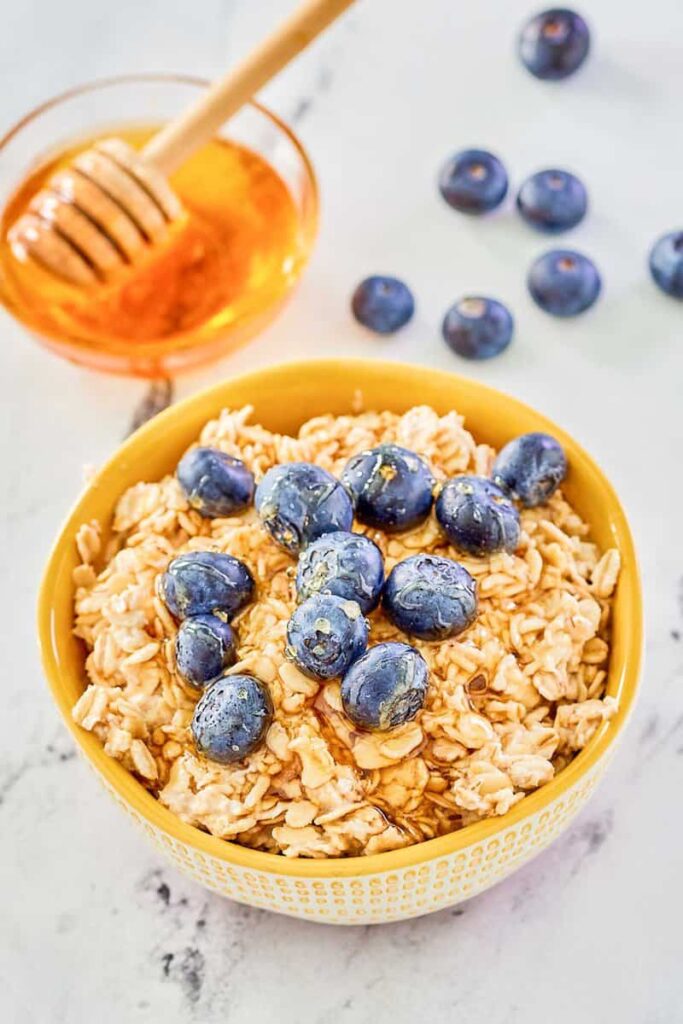 overnight oats with milk