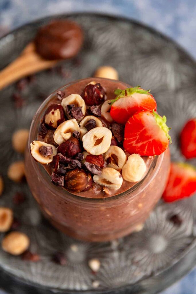 chocolate overnight oats