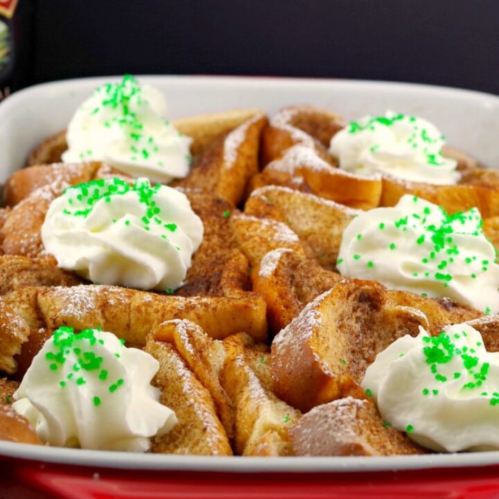 Image for Baileys Irish Cream Overnight Baked French Toast Casserole