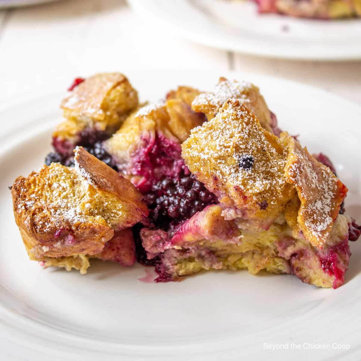 Image for Blackberry French Toast Casserole