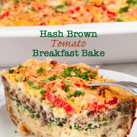 Image for Hash Brown Tomato Breakfast Casserole