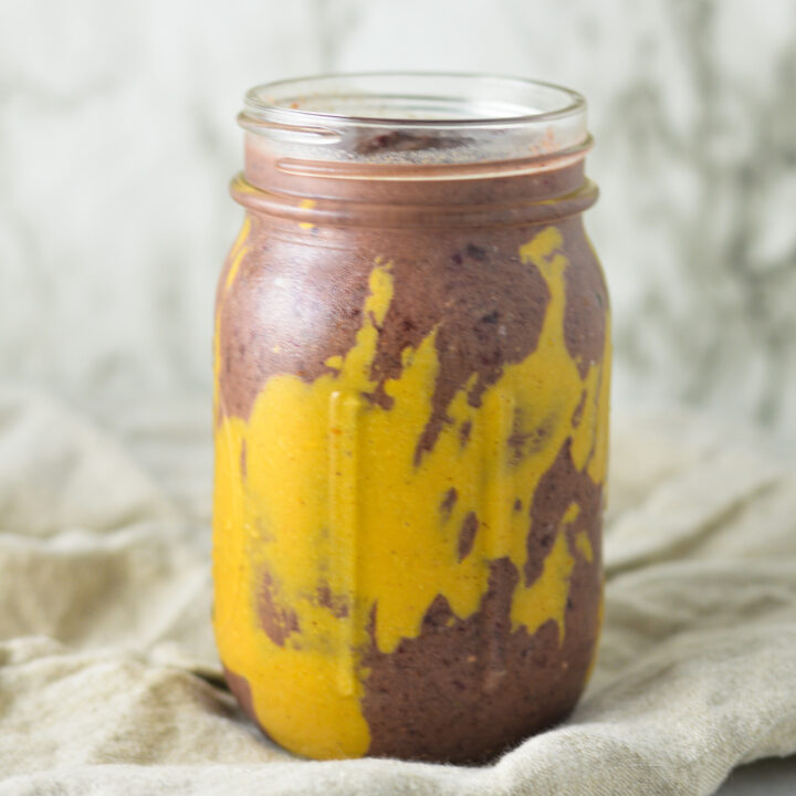 Image for Peanut Butter and Jelly Protein Smoothie