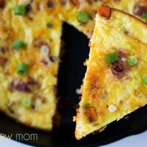 Image for Prep-Ahead DF Sun-dried Tomato & Sweet Potato Frittata