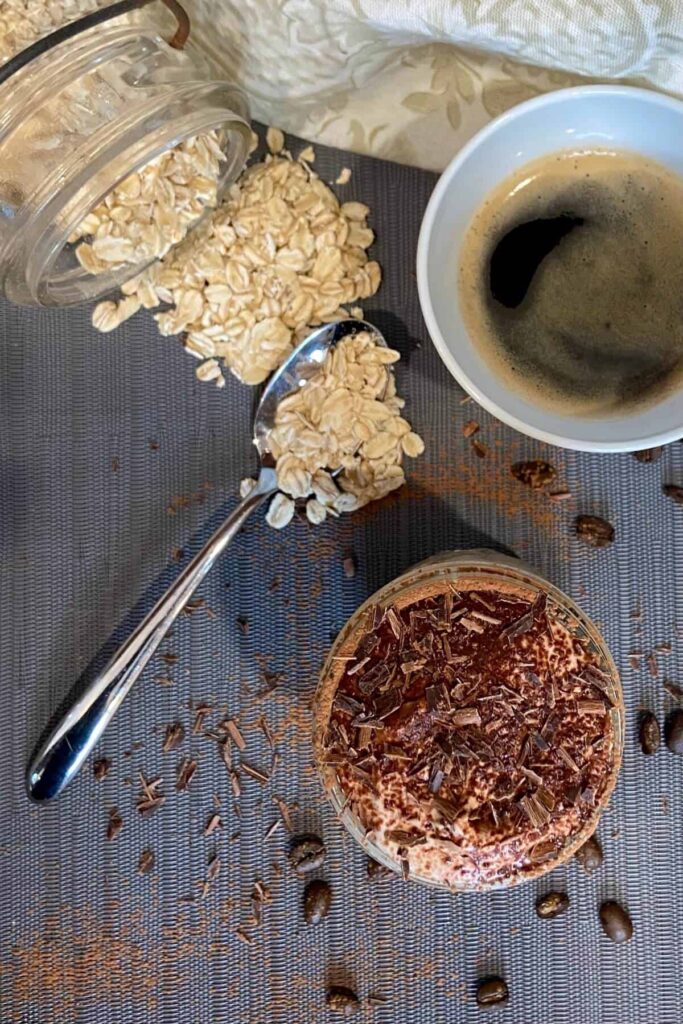 Tiramisu Overnight Oats