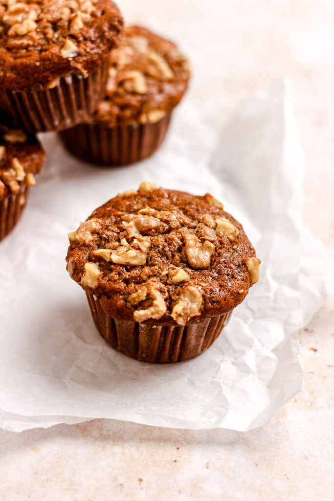 banana nut muffins