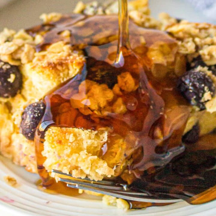 Image for Baked Blueberry French Toast Casserole
