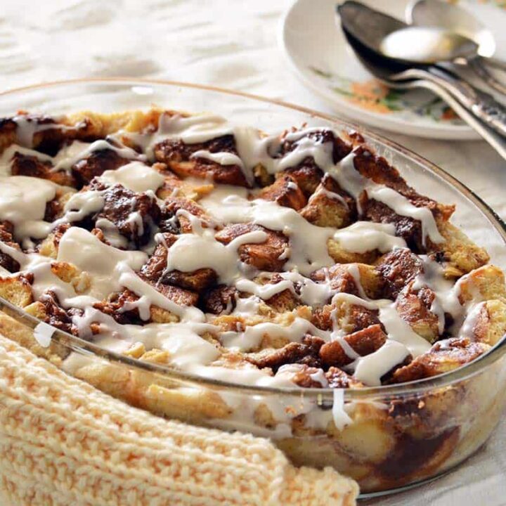 Image for Cinnamon Roll Bread Pudding