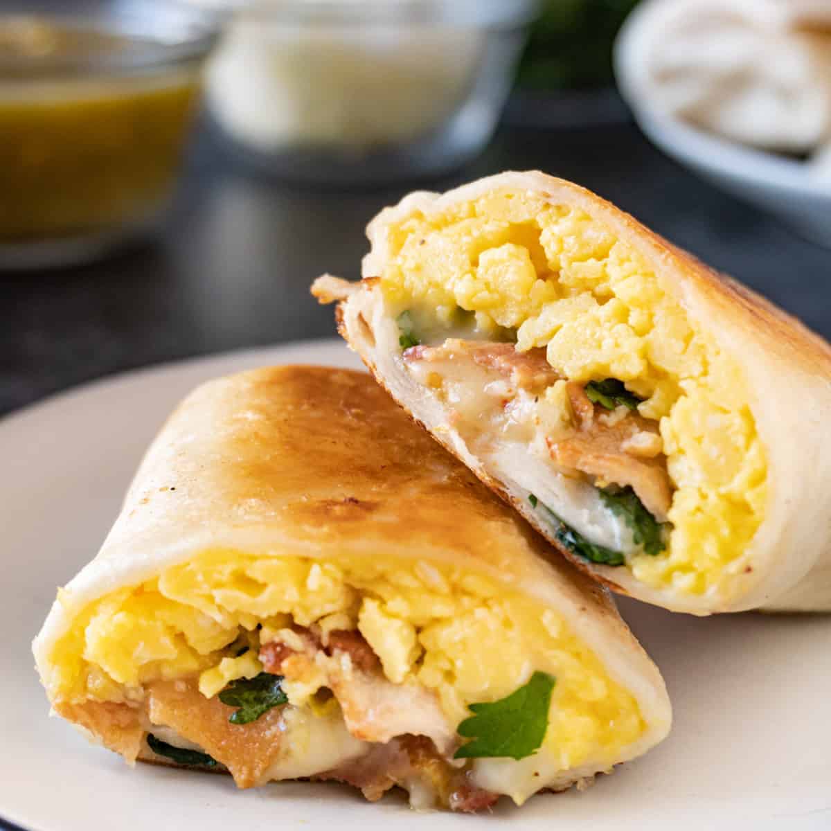 Image for Best Bacon Breakfast Burrito Recipe