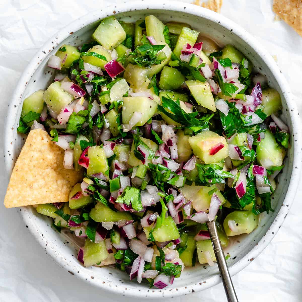 Image for Cucumber Salsa [Cucumber Pico de Gallo]