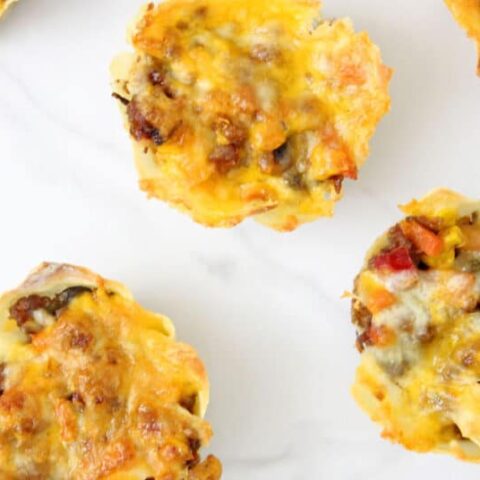 Image for Easy Taco Sausage Cups