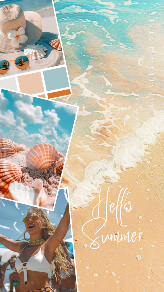 Hello Summer collage