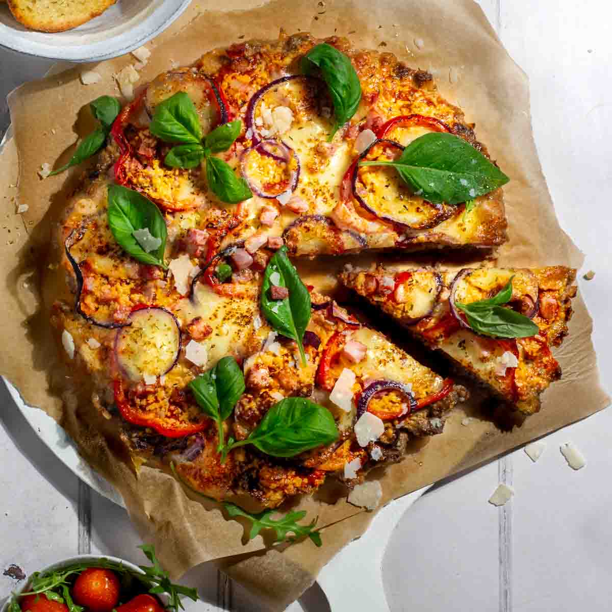 Image for Meatza Pizza (All Meat Crust Pizza)