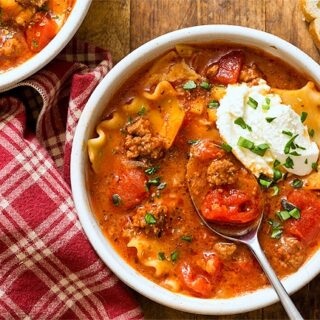 Image for One Pot Lasagna Soup