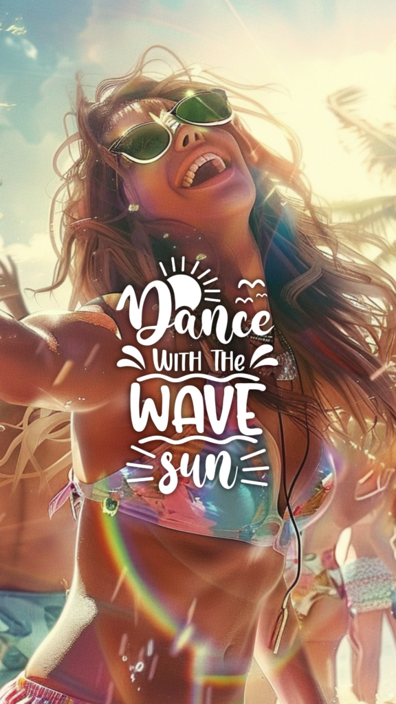 dance with the wave sun