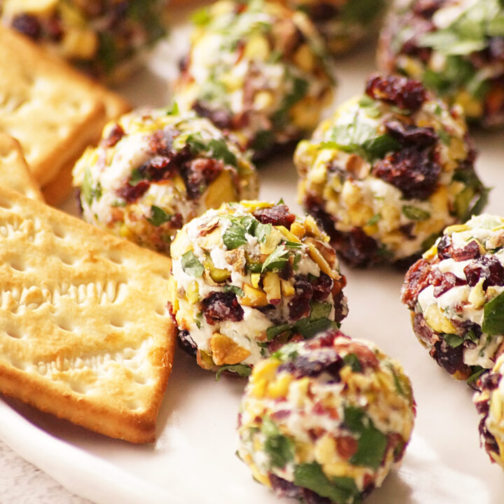 Image for Festive Goat Cheese Balls Recipe