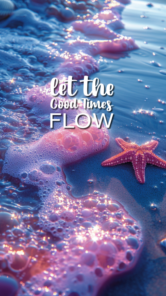 let the good things flow