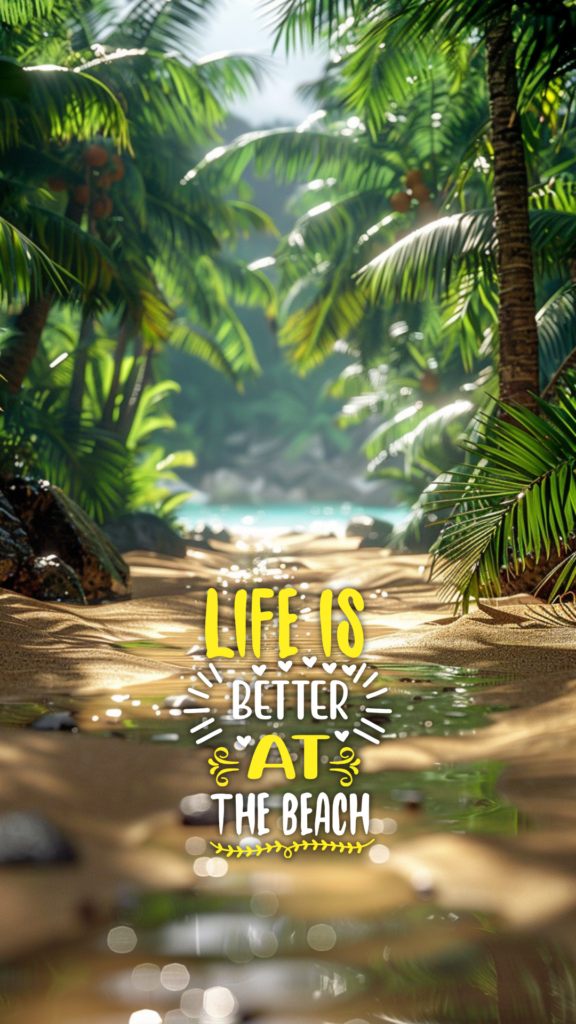 life is better at the beach