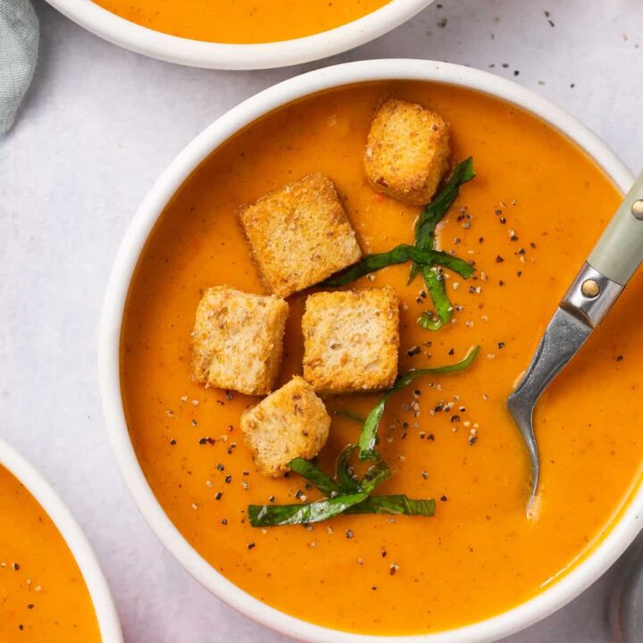 Image for Butternut Squash and Red Pepper Soup