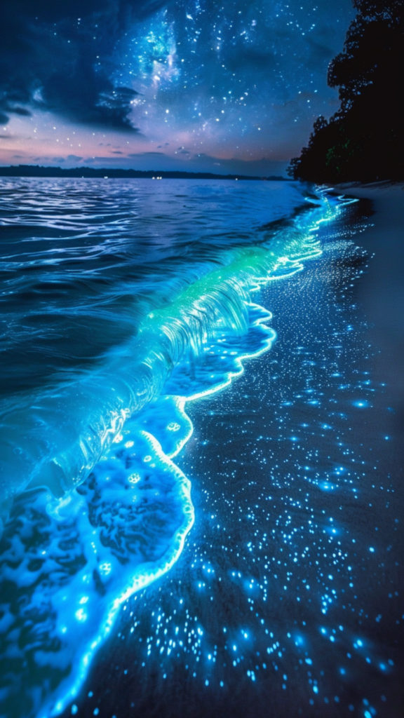shiny waves