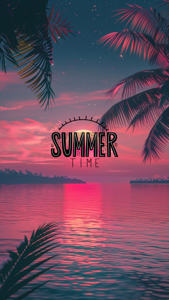 summer time sunset