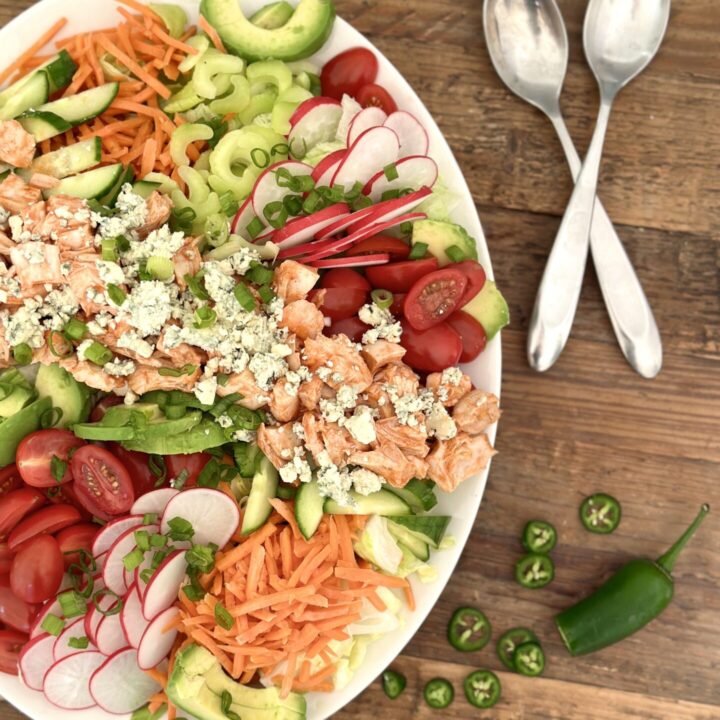 Image for Healthy Buffalo Chicken Dinner Salad