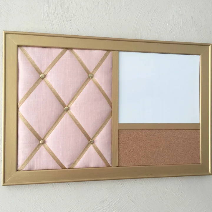 Image for Blush and Gold Wall Organizer