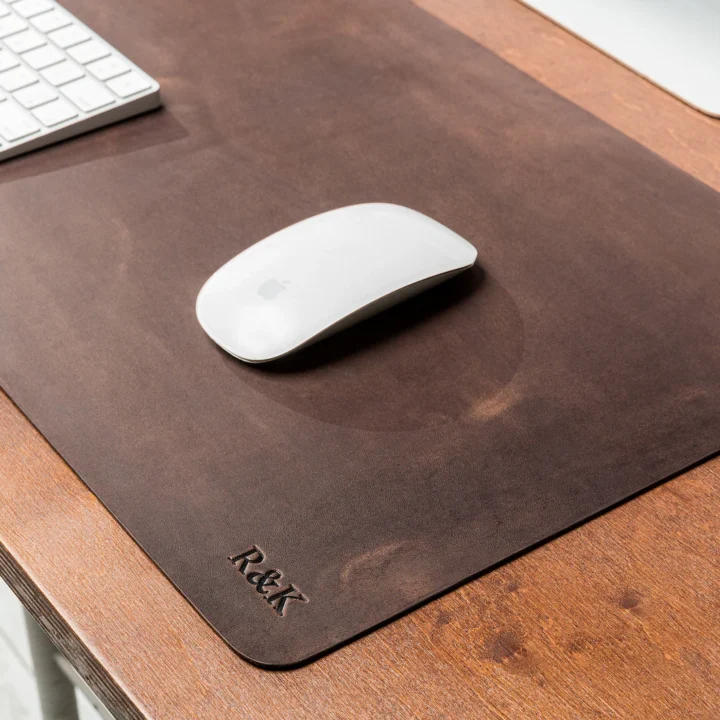 Image for Personalized Leather Desk Mat