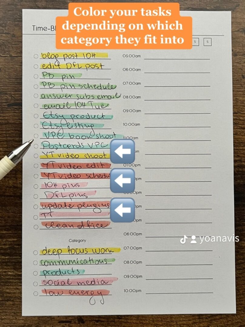 Exactly How I Time Block My Super Busy Work Day (with Pictures ...