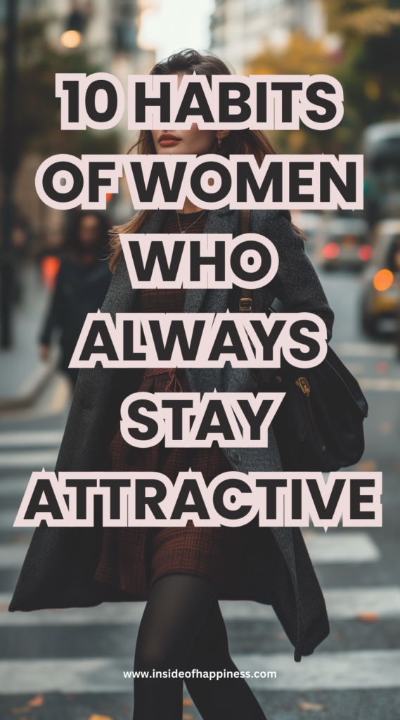habits attractive women have