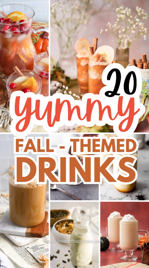 easy fall themed drink ideas nonalcoholic