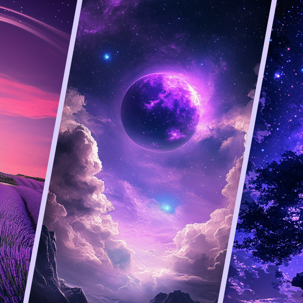 featured image purple sky phone wallpaper