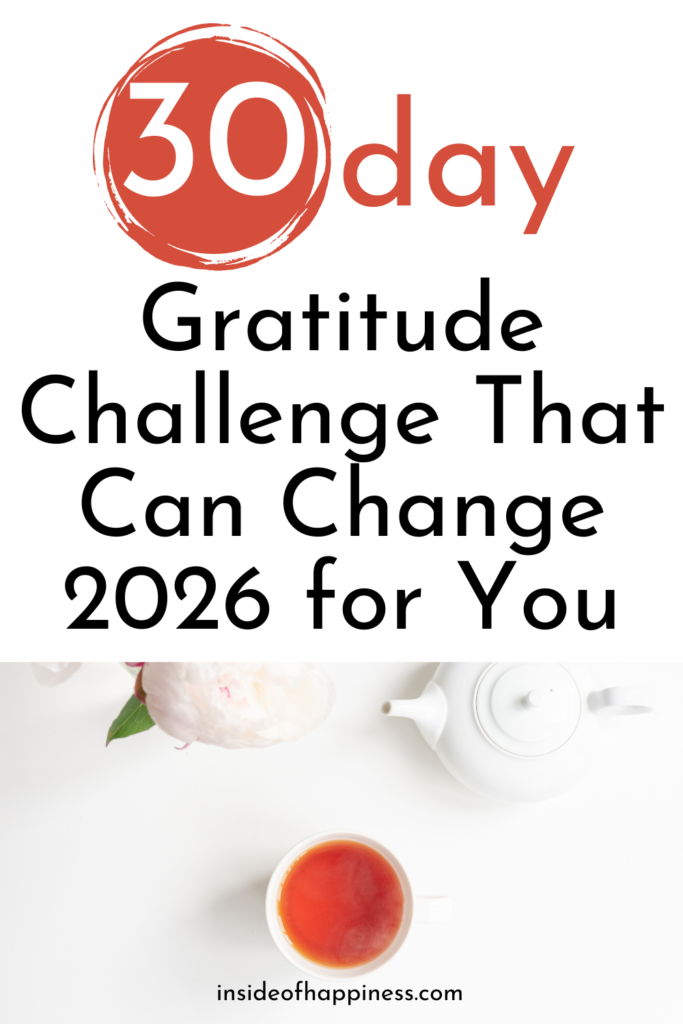 30 day gratitude challenge for a better 2026
