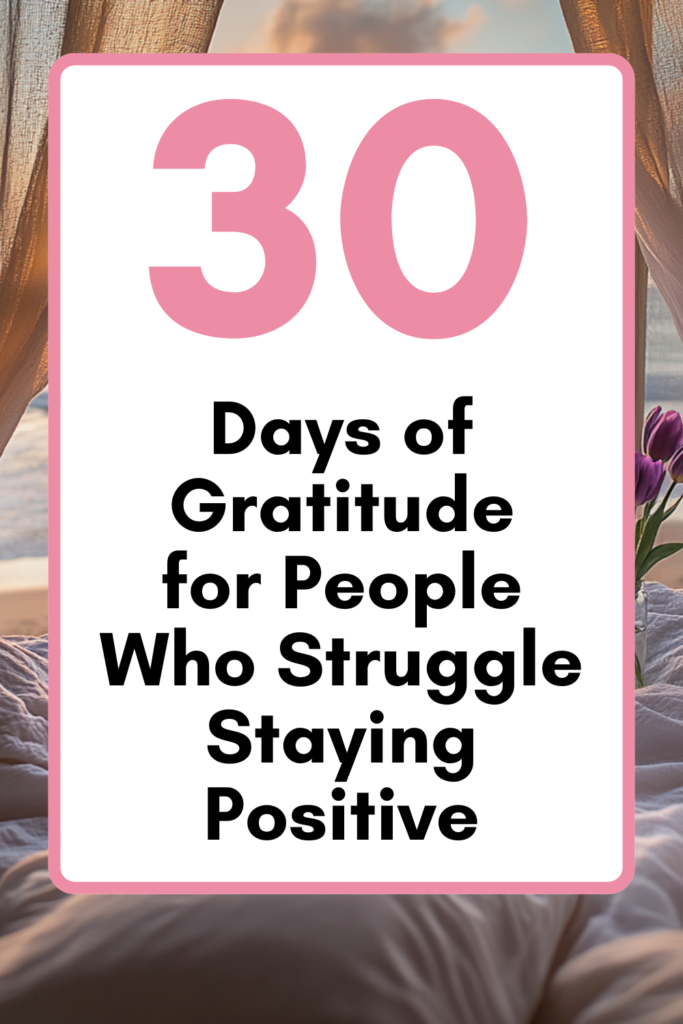30 days of gratitude