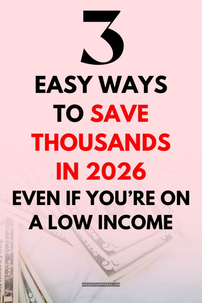low income money challenge