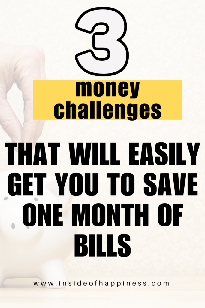 money challenges ideas