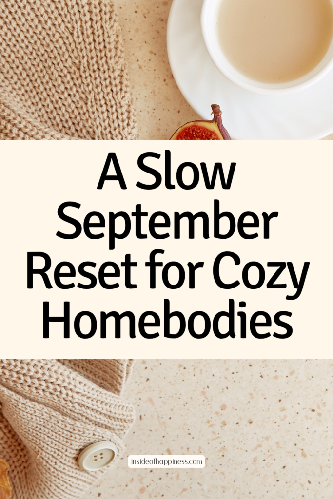 Slow September reset