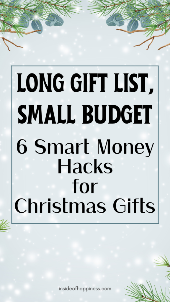how to shop for gifts for christmas low budget tips