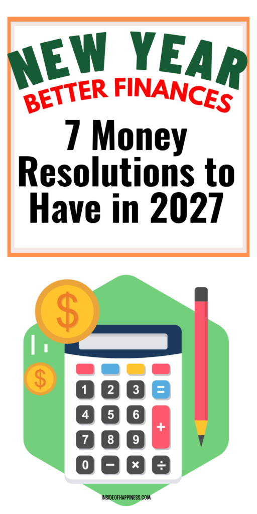 2027 money resolutions financial tips